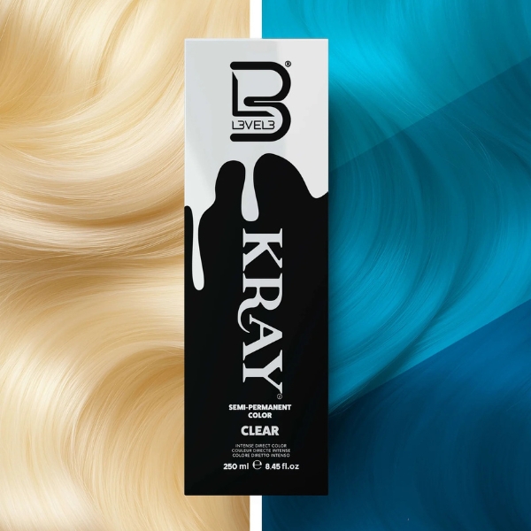 Level 3 Clear Semi Permanent Color Tube 250 ML